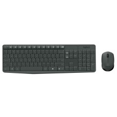 Logitech MK235 USB Keyboard & Mouse Black